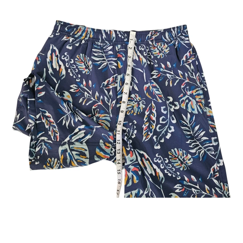 Kirkland Men's Swim Shorts Medium NEW Liner Blue Swim Trunks